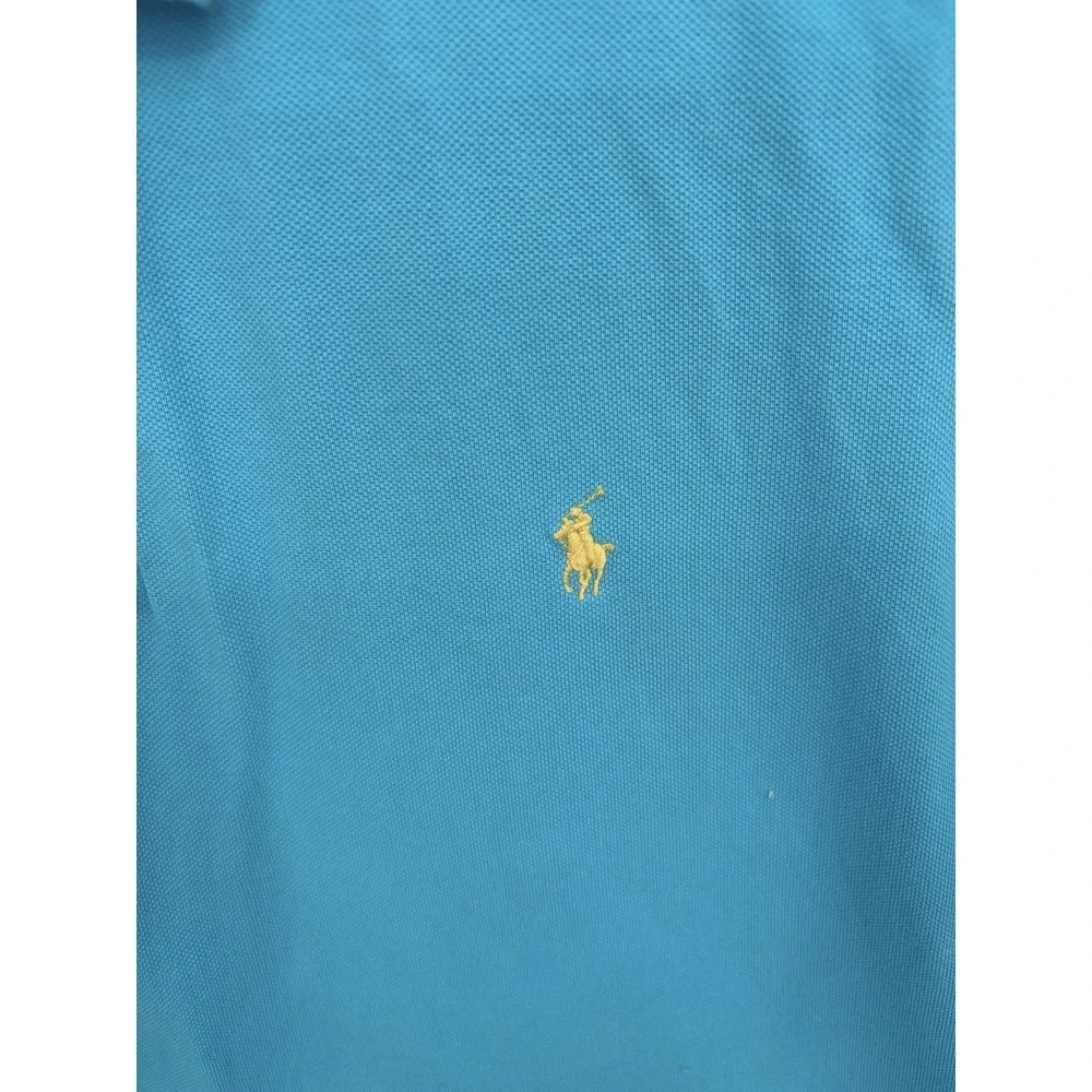 Polo Ralph Lauren Men's Blue Short Sleeve Polo Shirt, Size 2XB, BIG